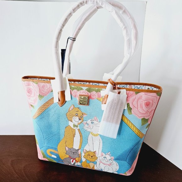 Disney The Aristocats Dooney & Bourke Tote Bag by Ann Shen NWT - Picture 2 of 9